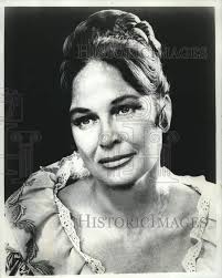 1968 Colleen Dewhurst actress in Broadways "More Stately Mansions."