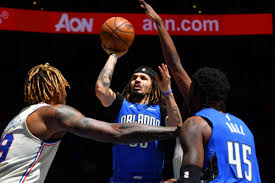 Bogut dunks in a lob from curry (warriors 66, 76ers 49). Sixers 128 Magic 117 Magic Lose Thunder Win Orlando Finishes With Third Worst Record Orlando Pinstriped Post
