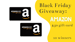 Maybe you would like to learn more about one of these? Black Friday Week Giveaway 6 50 Amazon Gift Card 10 Winners Southern Savers