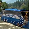 Animated characters enter/leave the bus. 1