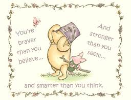 'cause i am a feeling and i. Winnie The Pooh Bear Quotes Quotesgram