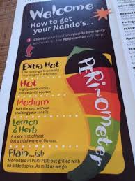 I enjoy doing customer service in nando's. Nando S Aus Markham Speisekarte