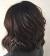 Shoulder Length Short Black Hair With Highlights