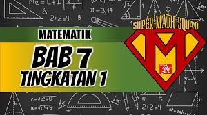 Playlist Bab 7 Matematik Tingkatan 1 Kssm Akademi Youtuber