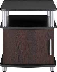 With plenty of open storage, you will be able to lay back and kick your feet up on this wood coffee table. Ameriwood Home Carson End Table With Storage Cherry Black Cherry Coffee Table Coffee Table With Storage End Tables With Storage