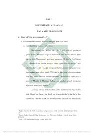 Bab Ii Biografi Nabi Muhammad Dan Maria Al