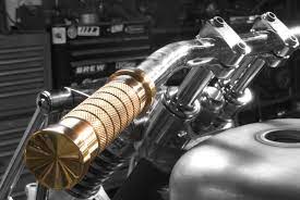 Deep Six Cycles Brass Hand Grips Hand Grip Grips Custom Choppers