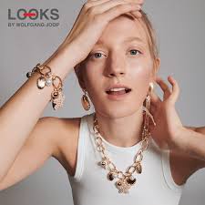 Jewellery Bijou Wolfgang Joop Bijou Brigitte Necklaces Bijou Brigitte Rose  Gold Watch And Bracelet Set