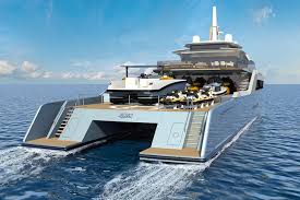 Project Echo Un Catamaran Support De Yachts A Da C Couvrir Au Monaco Yacht Show Catamaran Yacht Bateau