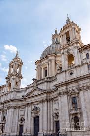 …existing oval dome prefigured his sant'agnese in agone (in piazza navona). Sant Agnese Church In The Piazza Navona Rome Italy Photograph By Ulysse Pixel