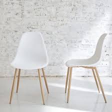 Chaise Scandinave Blanche Pietement Compas Ref Px 73 En 2020 Chaise Scandinave Mobilier De Salon Et Chaise Confortable