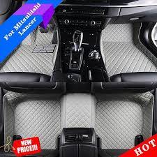 Car Floor Mat Liner Z16b8 For Mitsubishi Lancer 2002 2016 Leather Carpets Zebra Ebay Mitsubishi Lancer Car Floor Mats Mitsubishi