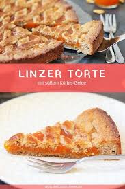 Linzer Torte Mit Kurbis Gelee Rezept Kurbisrezepte Kurbis Rezepte