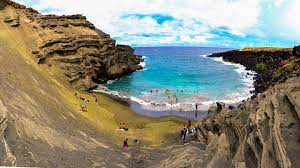 The green sand beach hike on the big island, hawaii is not your typical hike and not your typical beach. Ever Heard Of A Green Sand Beach Travel To Paradise