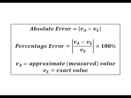 Maybe you would like to learn more about one of these? Determine Absolute Error And Percent Error Youtube
