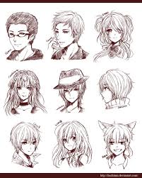 Commission Headshot T1 Batch 3 By Hachiimi Deviantart Com On Deviantart Manga Hair Drawing Hair Tutorial Anime Drawings Commission details • open to any species; pinterest