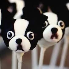 Boston Terrier Cake Pops Boston Terrier Cake Boston Terrier Lover Boston Terrier