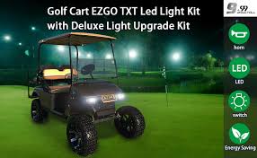 Amazon Com 9 99world Mall Golf Cart Led Light Kit For Ezgo Txt 1996 2013 Headlight Taillight Brake Light Horn Turn Signal Assembly Upgrade Replacement Sports Outdoors