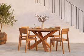 Free delivery and returns on ebay plus items for plus members. Teak Circle Outdoor Dining Table