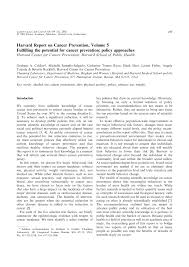 Never), or after adverbs of time and place followed by a verb of movement or position, we put the verb before the subject ( inversion): Pdf Harvard Report On Cancer Prevention Volume 5 Fulfilling The Potential For Cancer Prevention Policy Approaches