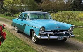 Image result for Miami Blue 1955 Plymouth