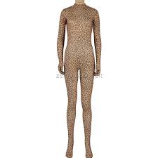 We've always loved spandex in all of its colorful hotness, and we want it to be a part of your life too! Leopard Skin Spandex Zentai Suit No Mask