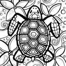 These mandalas for kids are cute, fun and easy to color. Sea Turtle Mandala Coloring Pages