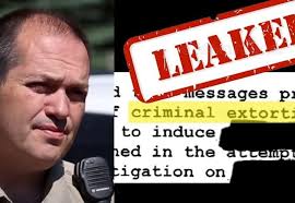 LEAK: Deputy Wayne Clark Fired for "Criminal Extortion"