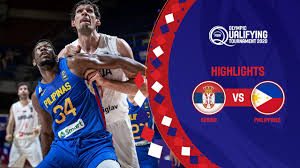 All five fiba (international basketball federation) zones were expected to have representation in the olympic basketball event. Serbia Philippines Full Highlights Fiba Olympic Qualifying Tournament 2020 Youtube