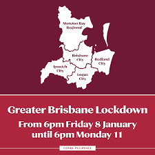 Apr 01, 2021 · greater brisbane lockdown was lifted from 12:00pm aest thursday, with just one new local case. Queensland Health On Twitter Brisbane Will Enter A Three Day Lockdown To Stop The Spread Of The Highly Contagious Uk Strain Of Covid19