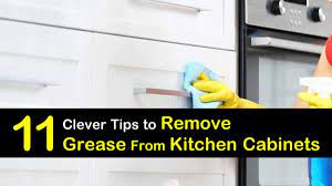 With this product, you will honestly be impressed but impressed to see the grease melt after applying the cream. 11 Clever Ways To Remove Grease From Kitchen Cabinets