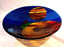 Lovely Fused Glass Bowl Glass Art Glass Art Pictures