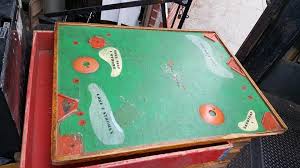 Old School Table Golf Game School Tables Poker Table Table