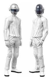 Marcy rosenthal daftpunk tron costume. Tron Legacy Set Of 2 12 Daft Punk Figures Guy Manuel De Homen Christo Thomas Bangalter Medicom Real Action Heroes
