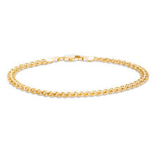 Home 14k selection 14k yellow gold bracelets bracelets. Made In Italy 4 6mm Link Bracelet In 14k Gold 7 5 Zales