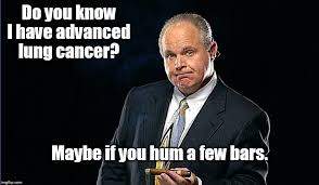 Image result for limbaugh cancer memes