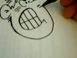 Learn To Draw An Angry Cartoon - Youtube
