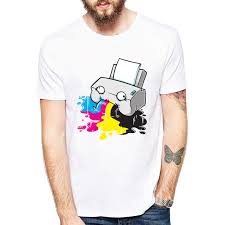 Check spelling or type a new query. Buy Funny Out Of Ink Error Printer T Shirt Men S Personality Custom Cartoon Printed T Shirt At Affordable Prices Free Shipping Real Reviews With Photos Joom
