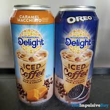 Caramel macchiato our famous caramel macchiato in iced coffee form! Spotted International Delight Canned Iced Coffee Caramel Macchiato And Oreo The Impulsive Buy