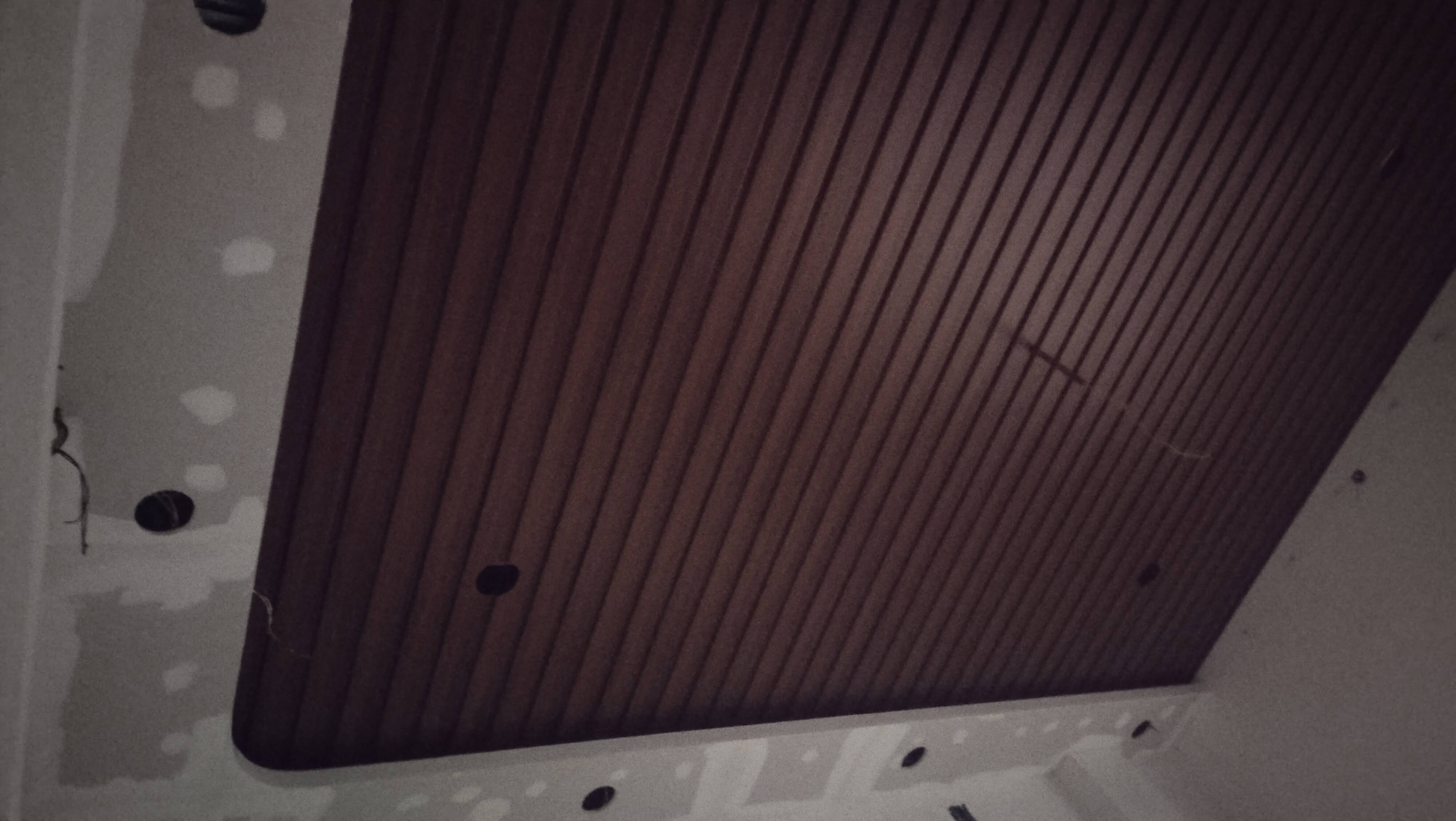 PVC panel ceiling wooden finishing product image