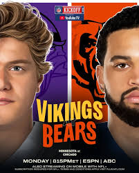 Dónde ver Vikings vs. Bears hoy? Horario y detalles del Monday Night  Football de la NFL 2025