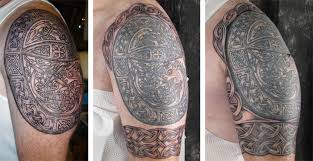 The tattoos will be intertwined. Building A Celtic Sleeve Luckyfish Inc And Tattoo Santa Barbara