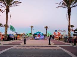 Deck The Chairs In Florida Is A Seasonal Event That Brings Tons Of Holiday Cheer To Jacksonville Beach Jacksonville Beach Local Travel Jacksonville Beach Fl