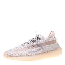 Soft knit cosy never looked so good. Yeezy X Adidas Light Pink Grey Cotton Knit Boost 350 V2 Synth Non Reflective Sneakers Size 44 Yeezy Tlc