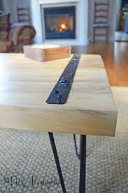 Make use of wood glue and 2″ finishing nails again. Diy Rustic Coffee Table Tutorial H2obungalow