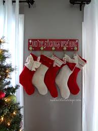 And The Stockings Were Hung Stocking Hanger Christmas Decoration Wall Hanging Christmas Decor Diy Hanging Christmas Stockings Christmas Stockings Diy