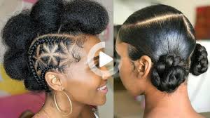 Quick Easy Natural Hairstyles For Black Women 2020 Protective Styles In 2020 Natural Hair Styles Easy Natural Hair Styles Short Natural Hair Styles Natural Hair Styles Natural Hair