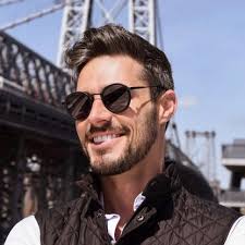 Classic Matte Black Round ZERO Sunglasses with a Flat Grey Lens