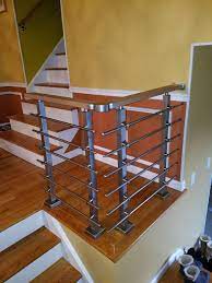 Modern Square Stairs Balcony Hand Rail Staircase Railing Kit Aluminium Steel Railing Design Staircase Railings Stainless Steel Stair Railing