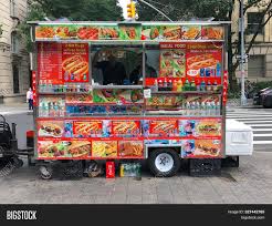 Food truck permit from the department of planning and zoning showing approval of vending location(s) in the county; Food Trucks Vendors Image Photo Free Trial Bigstock